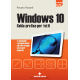Windows 10. In copertina, uno schermo di computer con immagine astratta