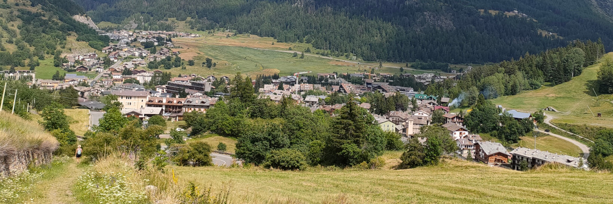Panorama di La Thuile